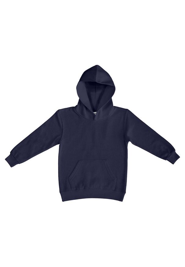 SG - Dziecięca Bluza Sportowa Unisex Kaptur Pulower. Kolor: niebieski