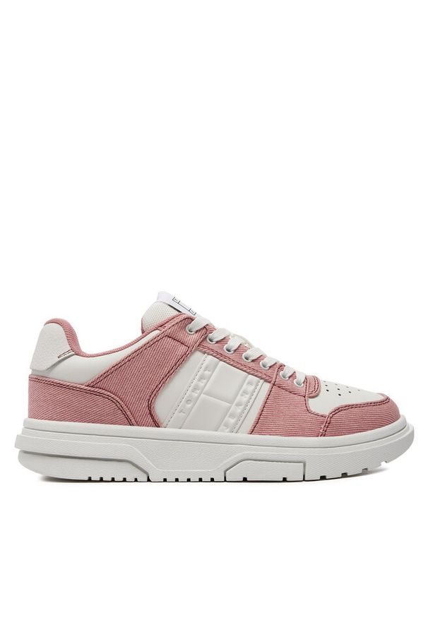 Sneakersy Tommy Jeans. Kolor: różowy
