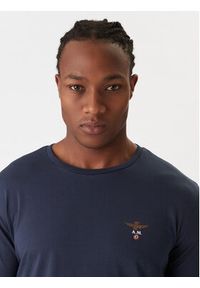 Aeronautica Militare Komplet t-shirtów AM1UTI001B Granatowy Regular Fit. Kolor: niebieski. Materiał: bawełna #8