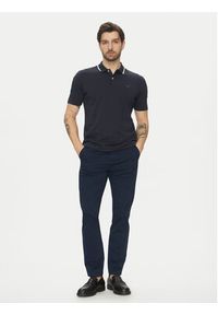 Marc O'Polo Polo 522 2034 53034 Granatowy Regular Fit. Typ kołnierza: polo. Kolor: niebieski. Materiał: bawełna #5