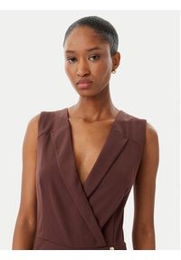 Rinascimento Kombinezon CFC0123735003 Brązowy Regular Fit. Kolor: brązowy. Materiał: syntetyk #4