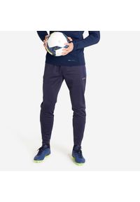 KIPSTA - Spodnie do piłki nożnej Kipsta Viralto Club. Kolor: niebieski. Materiał: materiał, poliester, elastan. Sport: piłka nożna