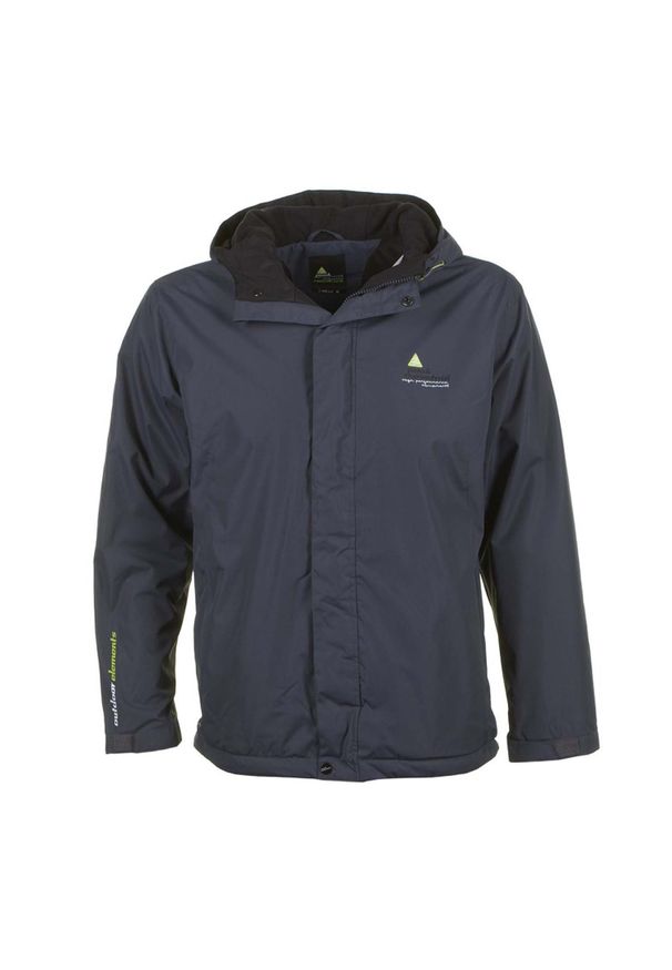 PEAK MOUNTAIN - Kurtka wodoodporna Peak Mountain Cajik. Kolor: szary. Materiał: softshell. Sport: turystyka piesza