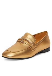 Eva Minge Loafersy CYNIA-LT2513-37 Złoty. Kolor: złoty. Materiał: skóra #3