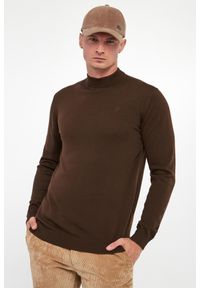 Karl Lagerfeld - Sweter męski wełniany KARL LAGERFELD. Materiał: wełna #1