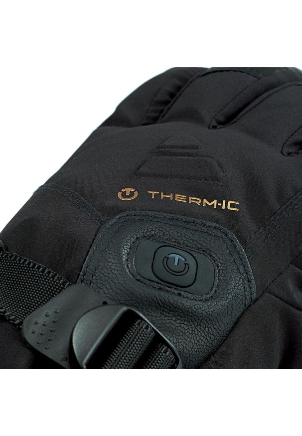 Rękawice podgrzewane męskie Therm-ic Ultra Heat Boost. Kolor: czarny. Sezon: zima. Sport: narciarstwo