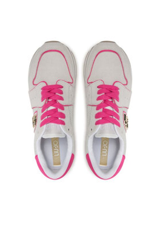 Liu Jo Sneakersy Maxi Wonder BA5029 PX027 Szary. Kolor: szary. Materiał: zamsz, skóra