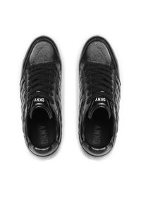 DKNY Sneakersy Oriel K4281798 Czarny. Kolor: czarny. Materiał: skóra