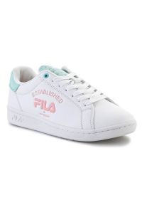 Buty Fila Crosscourt 2 Nt Logo W FFW0258-13206 białe. Zapięcie: sznurówki. Kolor: biały. Materiał: guma, syntetyk #1