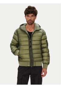 C.P. Company Kurtka zimowa 19CMOW002A110416A Zielony Regular Fit. Kolor: zielony. Materiał: syntetyk. Sezon: zima