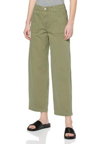 Lee - SPODNIE DAMSKIE LEE WIDE LEG LICHEN GREEN L31ULD82