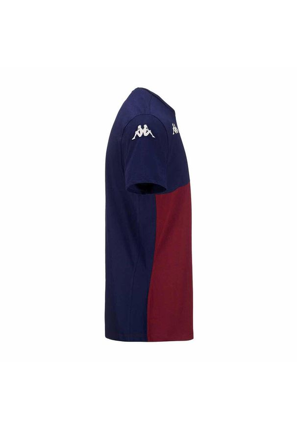 Kappa - Koszulka Union Bordeaux-Bègles Ayba 8 2024/25. Kolor: niebieski, wielokolorowy, brązowy