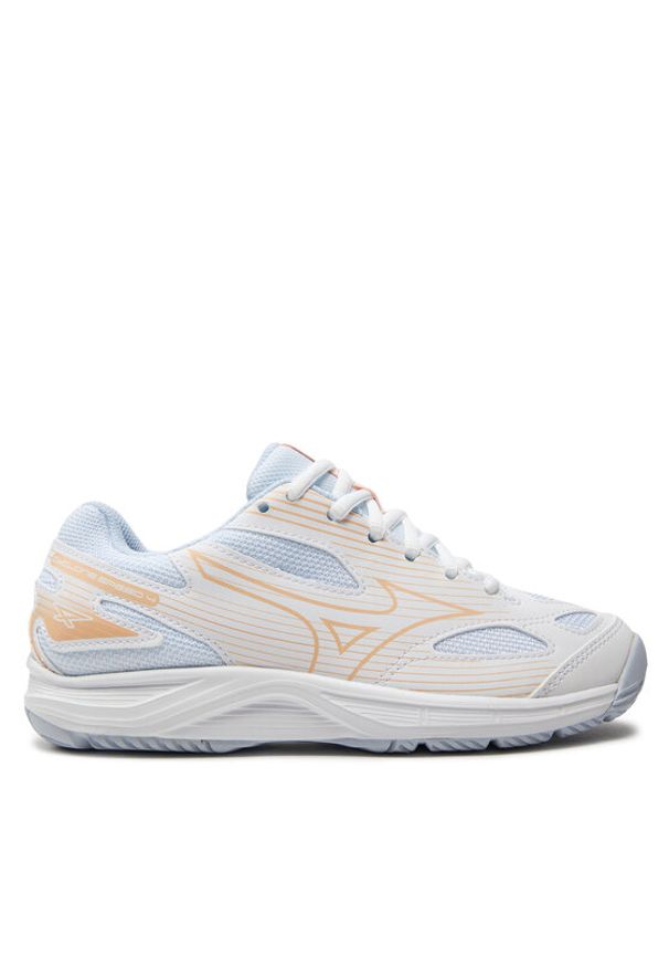 Mizuno Buty halowe Cyclone Speed 4 V1GC2380 Biały. Kolor: biały