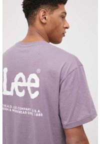 Lee - LEE LOGO LOOSE TEE WASHED PURPLE L69NFQTZ 112144375 #4