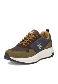 Beverly Hills Polo Club Sneakersy CEO-V5-DARIO Khaki. Kolor: brązowy. Materiał: materiał #4