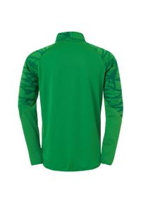 UHLSPORT - Długi rękaw z zamkiem 1/4 Koszulka Uhlsport Goal 25. Kolor: wielokolorowy, czarny, zielony. Materiał: materiał. Długość rękawa: długi rękaw. Długość: długie