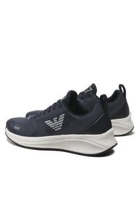 EA7 Emporio Armani Sneakersy X8X126 XK304 R370 Granatowy. Kolor: niebieski. Materiał: materiał #5