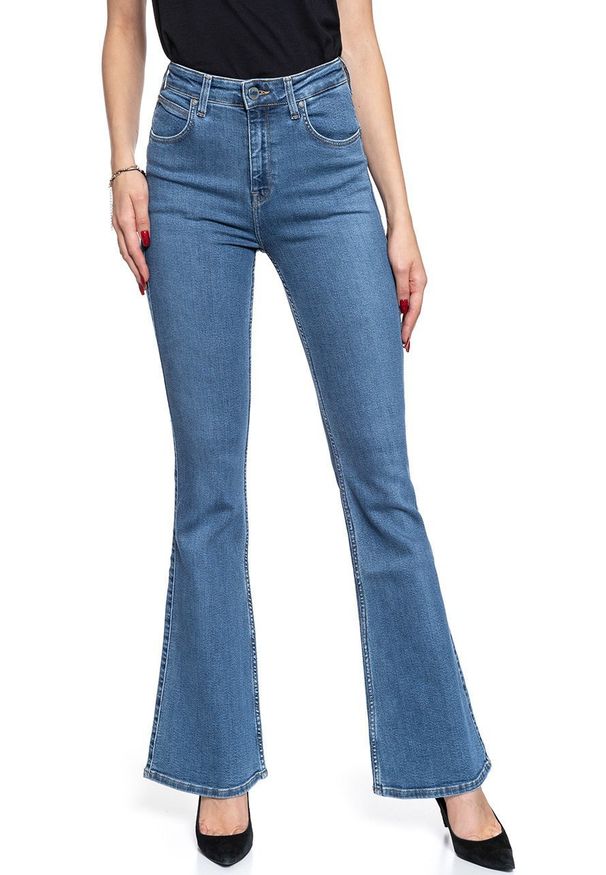 Lee - SPODNIE LEE DAMSKIE Flare JACKSON WORN L30FMXAX SAMPLE 112106432