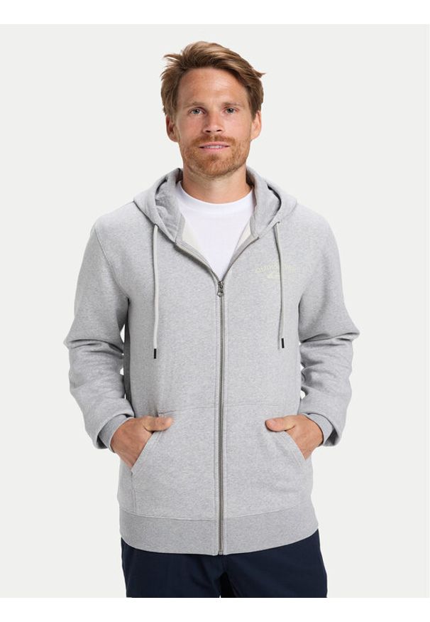 Quiksilver Bluza EQYFT05135 Szary Regular Fit. Kolor: szary. Materiał: bawełna