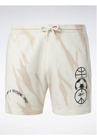 Reebok Szorty sportowe Classics Block Party Shorts HT8180 Biały. Kolor: biały. Materiał: bawełna. Styl: sportowy #5