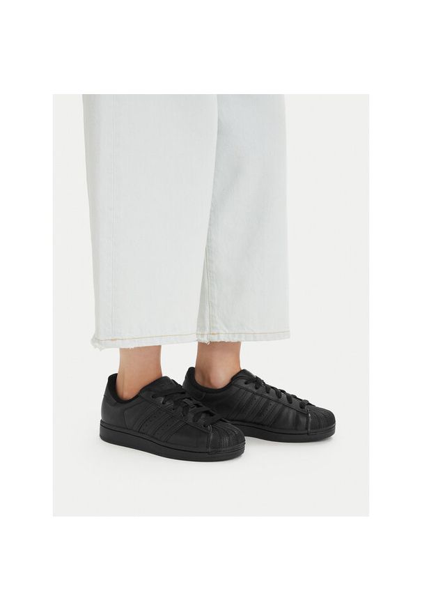 Adidas - Sneakersy adidas. Kolor: czarny. Model: Adidas Superstar