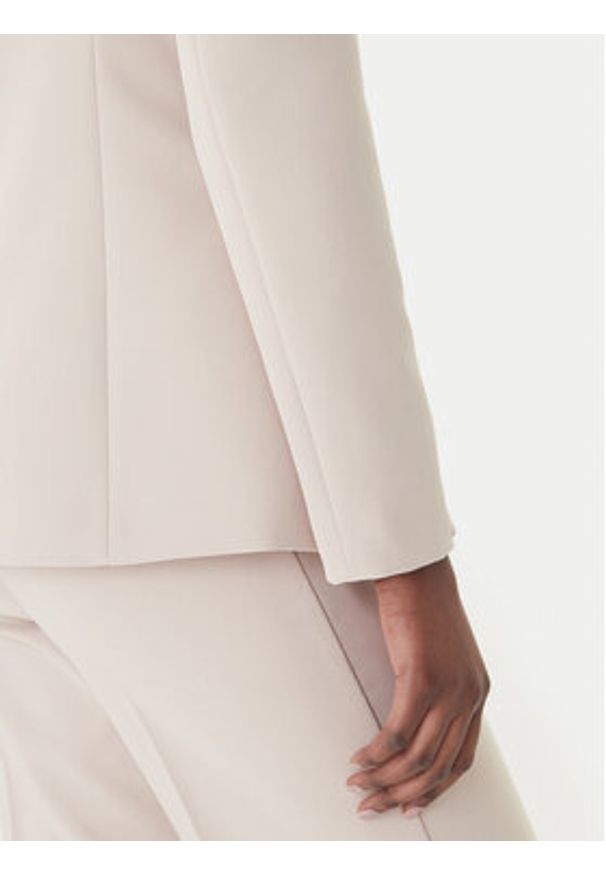 Rinascimento Spodnie palazzo CFC0127878003 Beżowy Wide Leg. Kolor: beżowy. Materiał: syntetyk