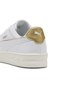 Puma - Damskie sneakersy Court Lally Day Night PUMA White Gold. Okazja: na co dzień. Kolor: biały, wielokolorowy, żółty
