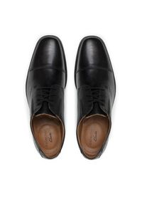 Clarks Półbuty Tilden Cap 261103097 Czarny. Kolor: czarny. Materiał: skóra #9