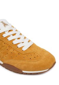 Patrizia Pepe Sneakersy PPJ365.09 Żółty ciemny. Kolor: żółty. Materiał: skóra, zamsz #4