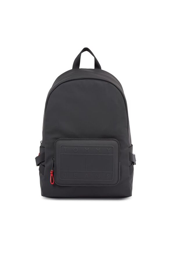 Tommy Jeans Plecak Tjm Street Trek Backpack AM0AM12135 Czarny. Kolor: czarny. Materiał: skóra. Styl: street