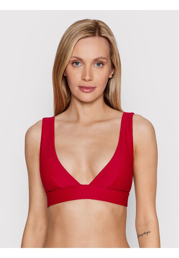 Etam Góra od bikini Vahine 6532438 Czerwony. Kolor: czerwony. Materiał: syntetyk