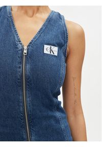 Calvin Klein Jeans Sukienka jeansowa J20J223431 Niebieski Slim Fit. Kolor: niebieski. Materiał: bawełna #3
