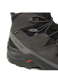 salomon - Salomon Trekkingi Quest Rove GORE-TEX L47181300 Czarny. Kolor: czarny. Materiał: skóra, zamsz. Technologia: Gore-Tex. Sport: turystyka piesza