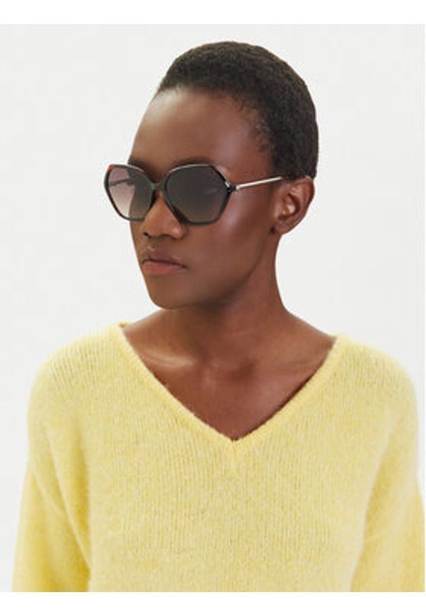 Guess Okulary przeciwsłoneczne GU00134 Brązowy. Kolor: brązowy