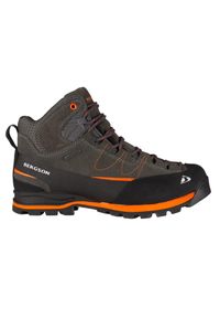 Buty trekkingowe wysokie męskie Bergson Tahat. Kolor: szary