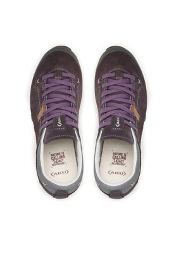 Aku Trekkingi Bellamont 3 Suede Gw 520.3 Fioletowy. Kolor: fioletowy. Materiał: zamsz, skóra