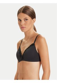 Hunkemöller Biustonosz bezfiszbinowy Lola 196413 Czarny. Kolor: czarny. Materiał: syntetyk