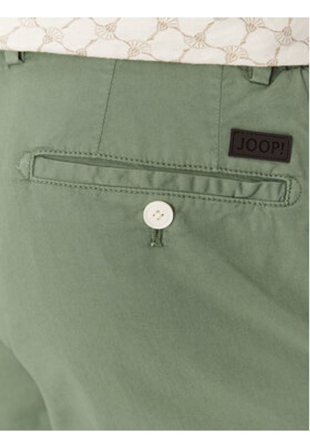 JOOP! Szorty materiałowe 17 JT-80Capri-D 30045912 Zielony Slim Fit. Kolor: zielony. Materiał: bawełna