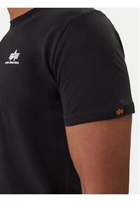 Alpha Industries T-Shirt Basic 188505 Czarny Regular Fit. Kolor: czarny. Materiał: bawełna #2