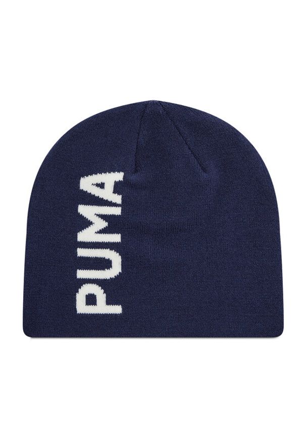 Puma Czapka Ess Classic Cuffless Beanie 023433 02 Granatowy. Kolor: niebieski. Materiał: materiał