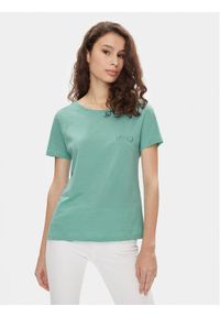 Liu Jo T-Shirt MA4395 J6308 Zielony Regular Fit. Kolor: zielony. Materiał: bawełna