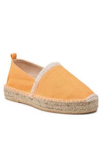Jenny Fairy Espadryle H050721-XX Pomarańczowy. Kolor: pomarańczowy. Materiał: materiał