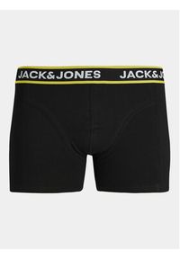 Jack & Jones - Jack&Jones Komplet 3 par bokserek Flowers 12250612 Czarny. Kolor: czarny. Materiał: bawełna #9