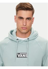 Vans Bluza Boxed VN000HP1 Niebieski Regular Fit. Kolor: niebieski. Materiał: syntetyk, bawełna