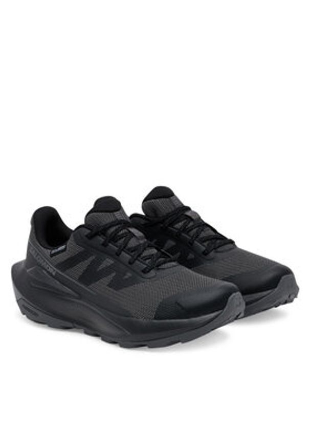salomon - Salomon Trekkingi Elixir Tour Waterproof L47577000 Czarny. Kolor: czarny. Materiał: materiał