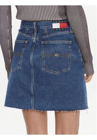 Tommy Jeans Spódnica jeansowa DW0DW17285 Niebieski Slim Fit. Kolor: niebieski. Materiał: bawełna