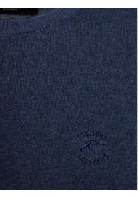 INDICODE Sweter Wildman 35-697 Granatowy Regular Fit. Kolor: niebieski. Materiał: bawełna #3