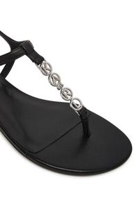 Karl Lagerfeld - KARL LAGERFELD Sandały KL82516 Czarny. Kolor: czarny. Materiał: skóra #4