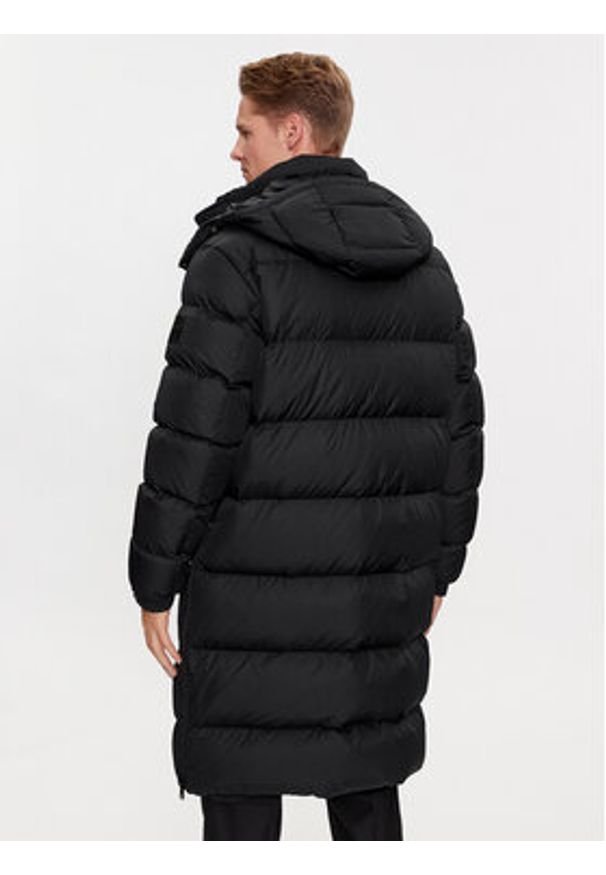 BOSS - Boss Kurtka puchowa Donden4 50499795 Czarny Relaxed Fit. Kolor: czarny. Materiał: syntetyk, puch