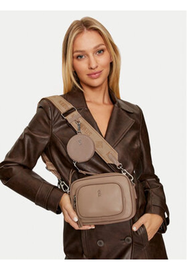 Steve Madden Torebka Billite SM13001518 Beżowy. Kolor: beżowy. Materiał: skórzane